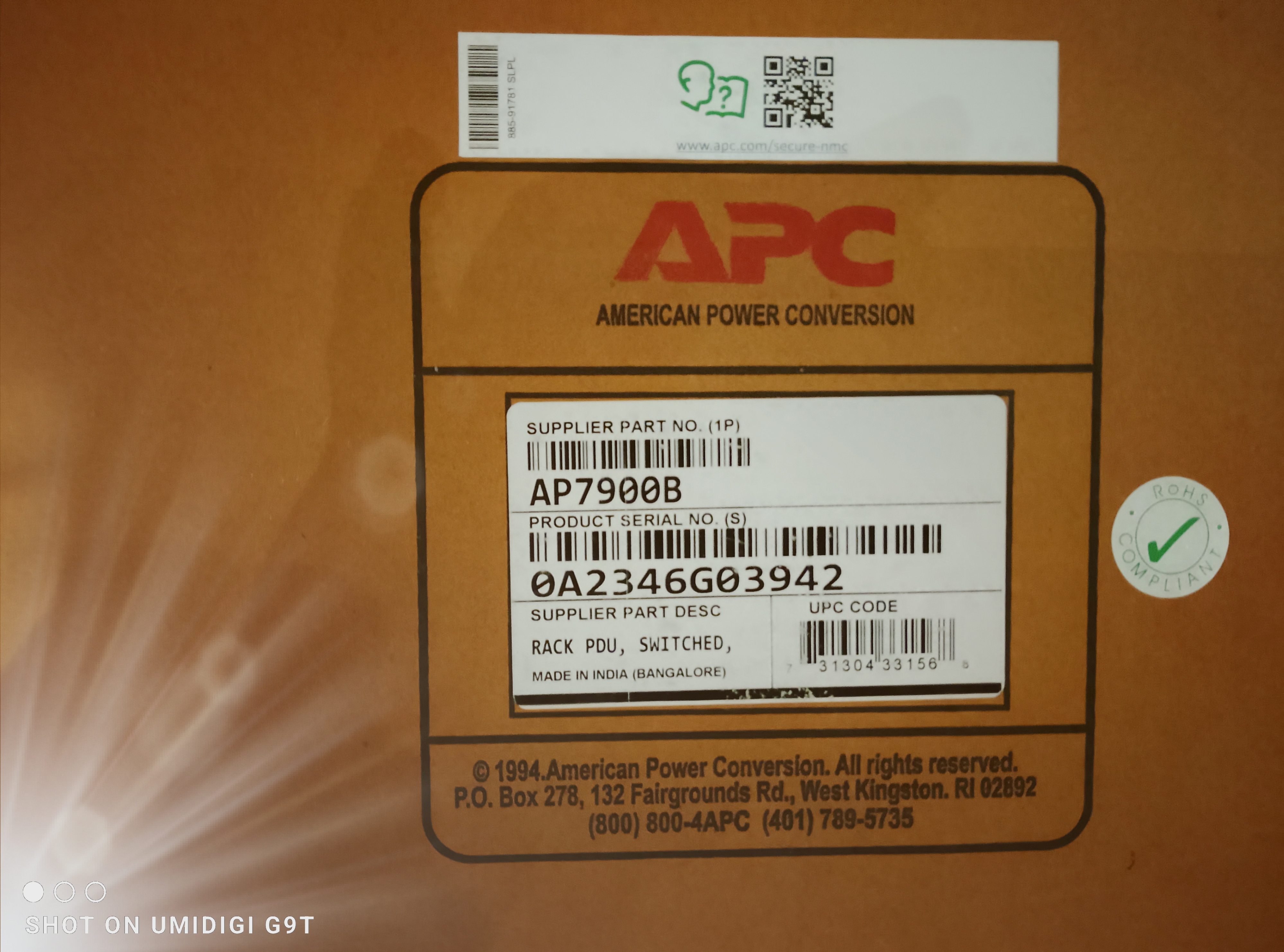 APC Unopened