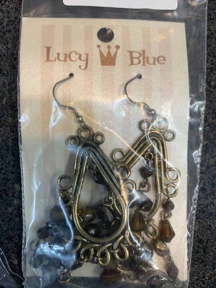 20 New Pairs of Assorted Beaded, Dangle, Hook Earrings - photo 3