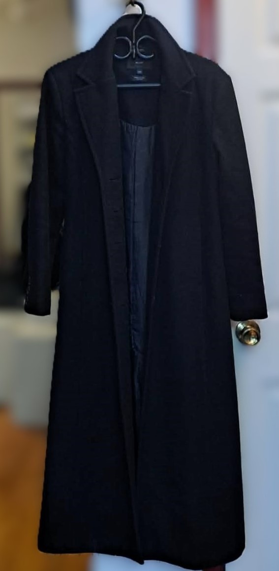 Wool-Blend Longline / Maxi Tailored Coat – Tailored Trench Style - photo 3