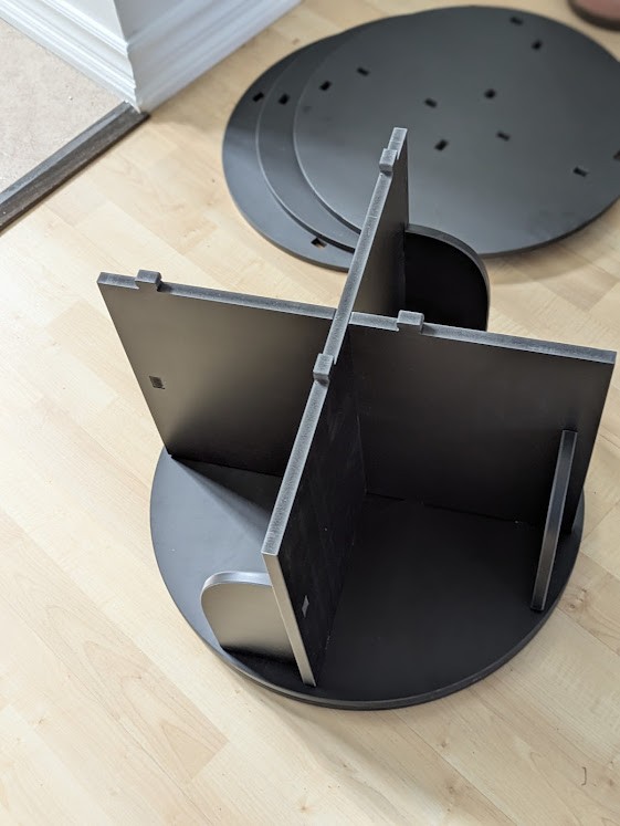 Kids 5 Tier Revolving Bookcase Organizer - photo 3