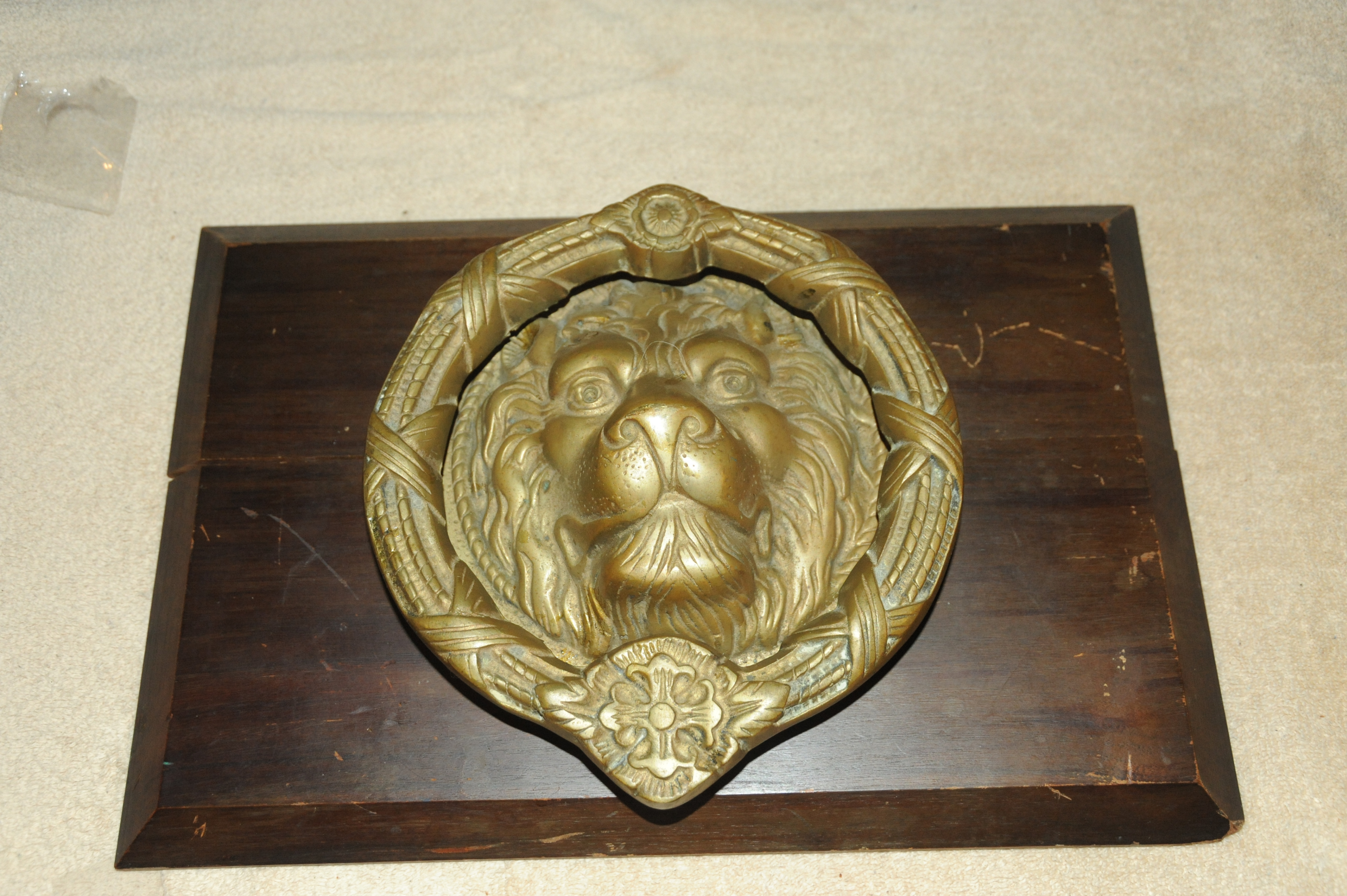 MGM Studios Culver City Lion Head Door Knocker