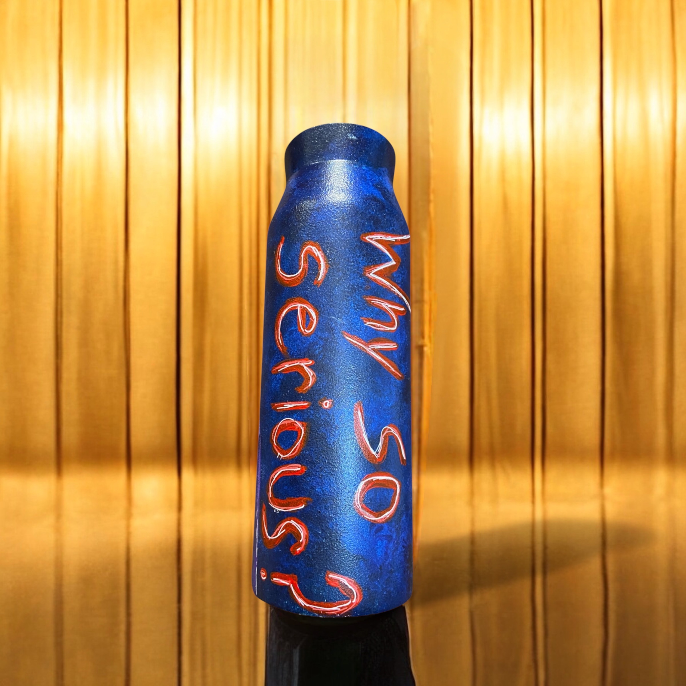 Hand-Painted Joker Vase - Why So Serious? - photo 3