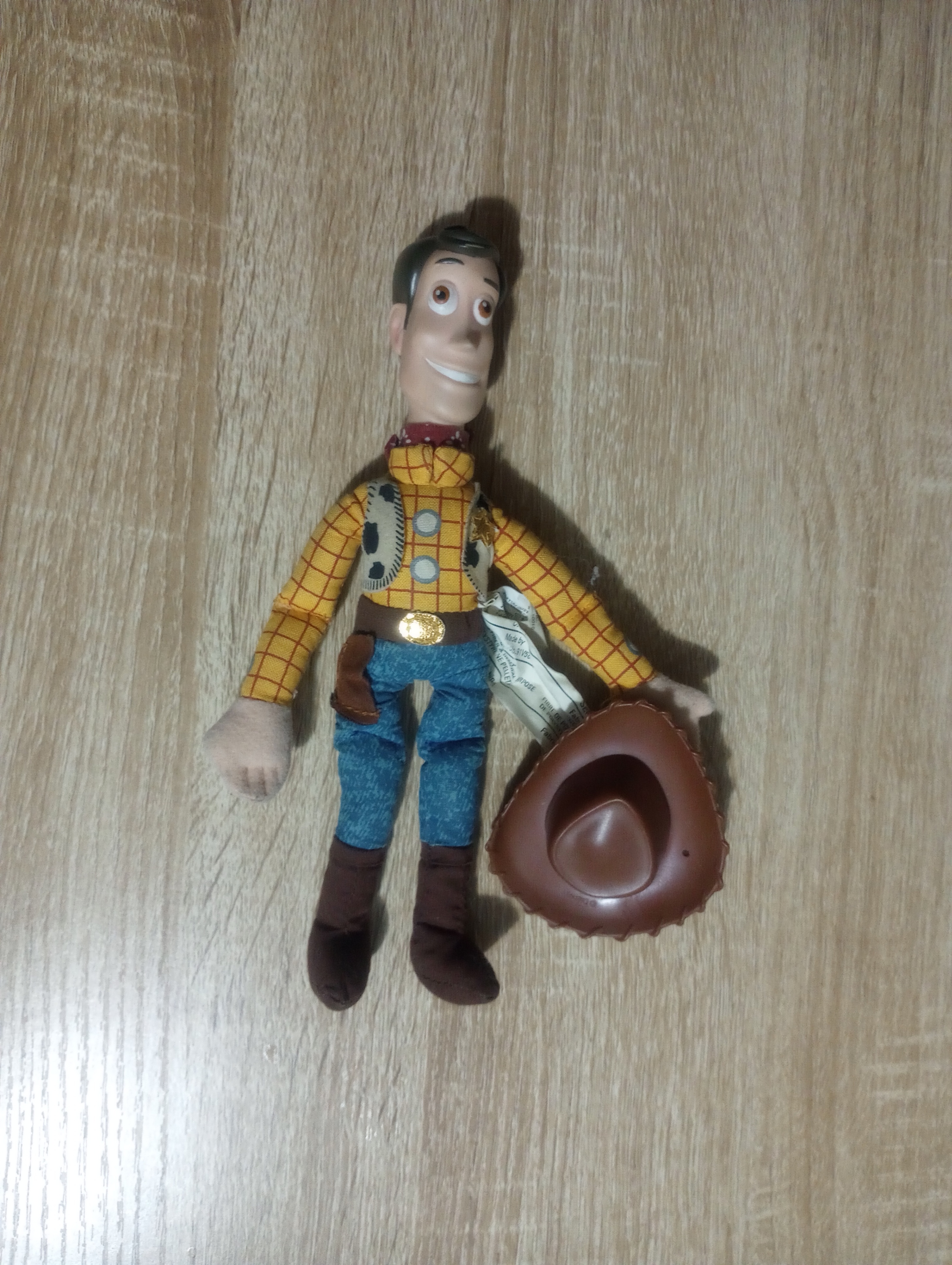 Toy Story Woody Doll - Soft Body, Plastic Head/Hat - photo 3