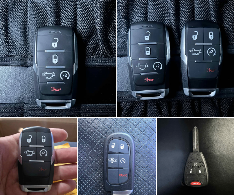 🔐Keys for RAM 🛻 1500 2500 3500 4500 5500