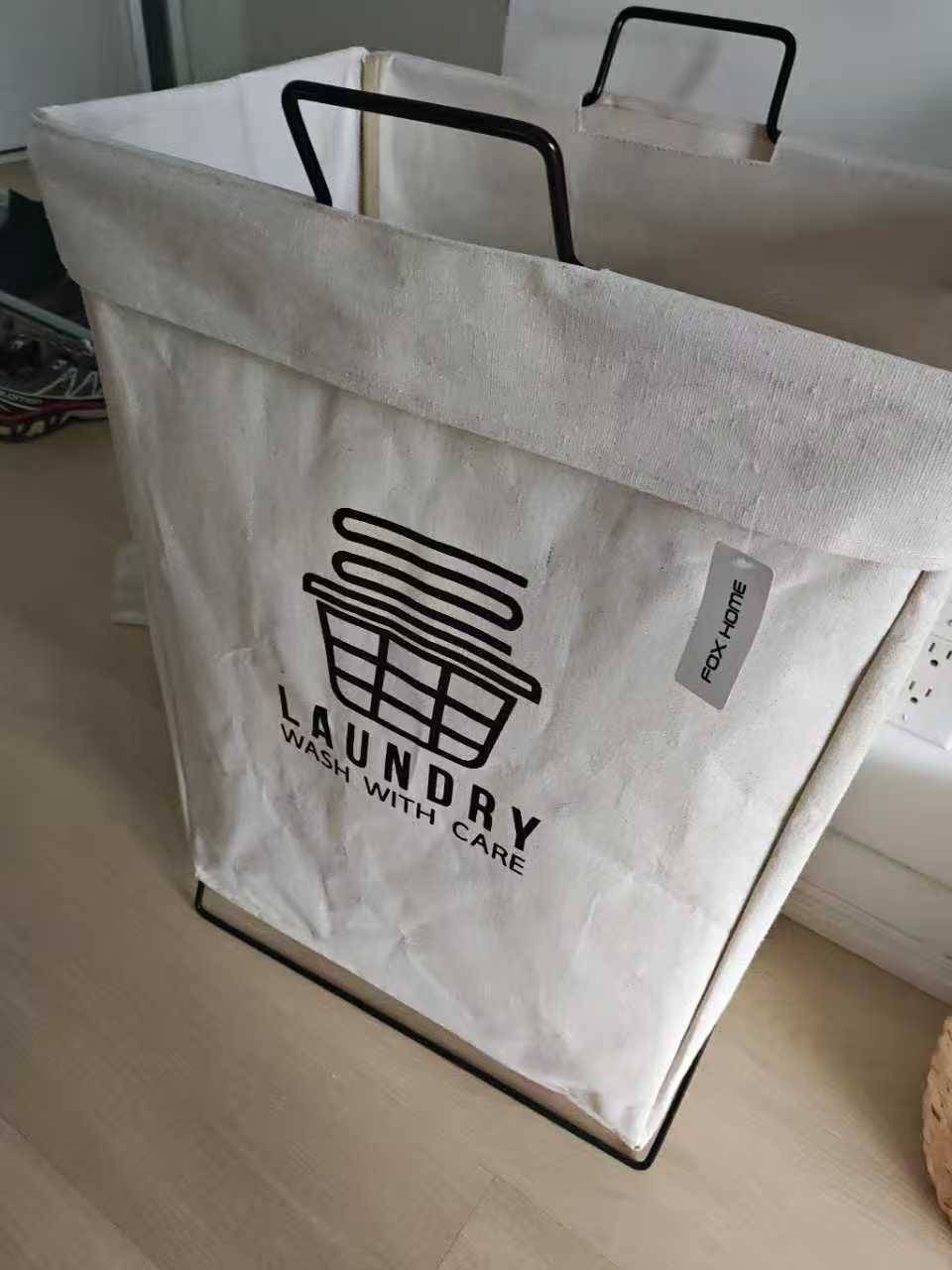 Fox Home Foldable Laundry Basket - Brand New