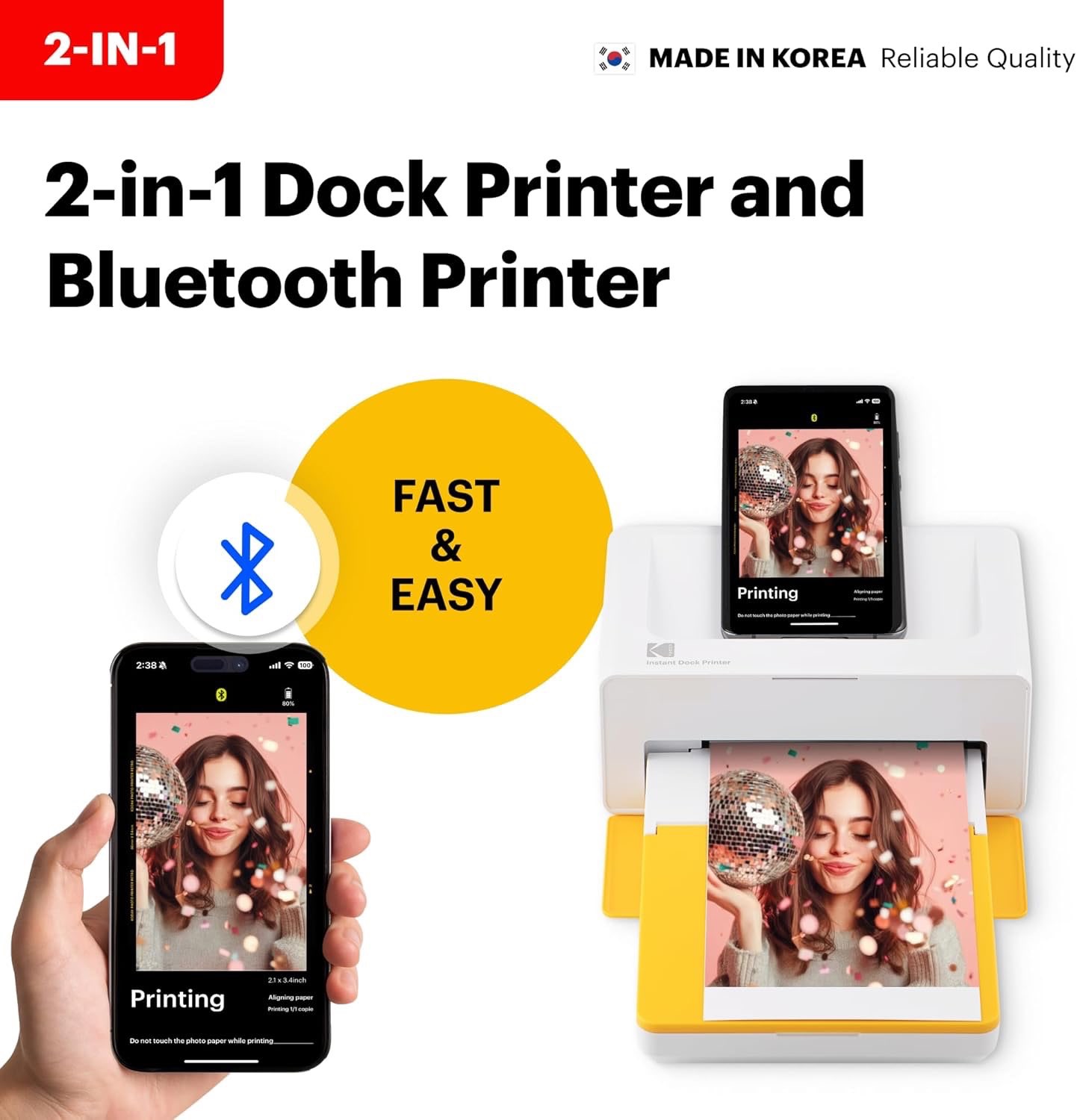 Kodak Dock Premium Instant Photo Printer - photo 3
