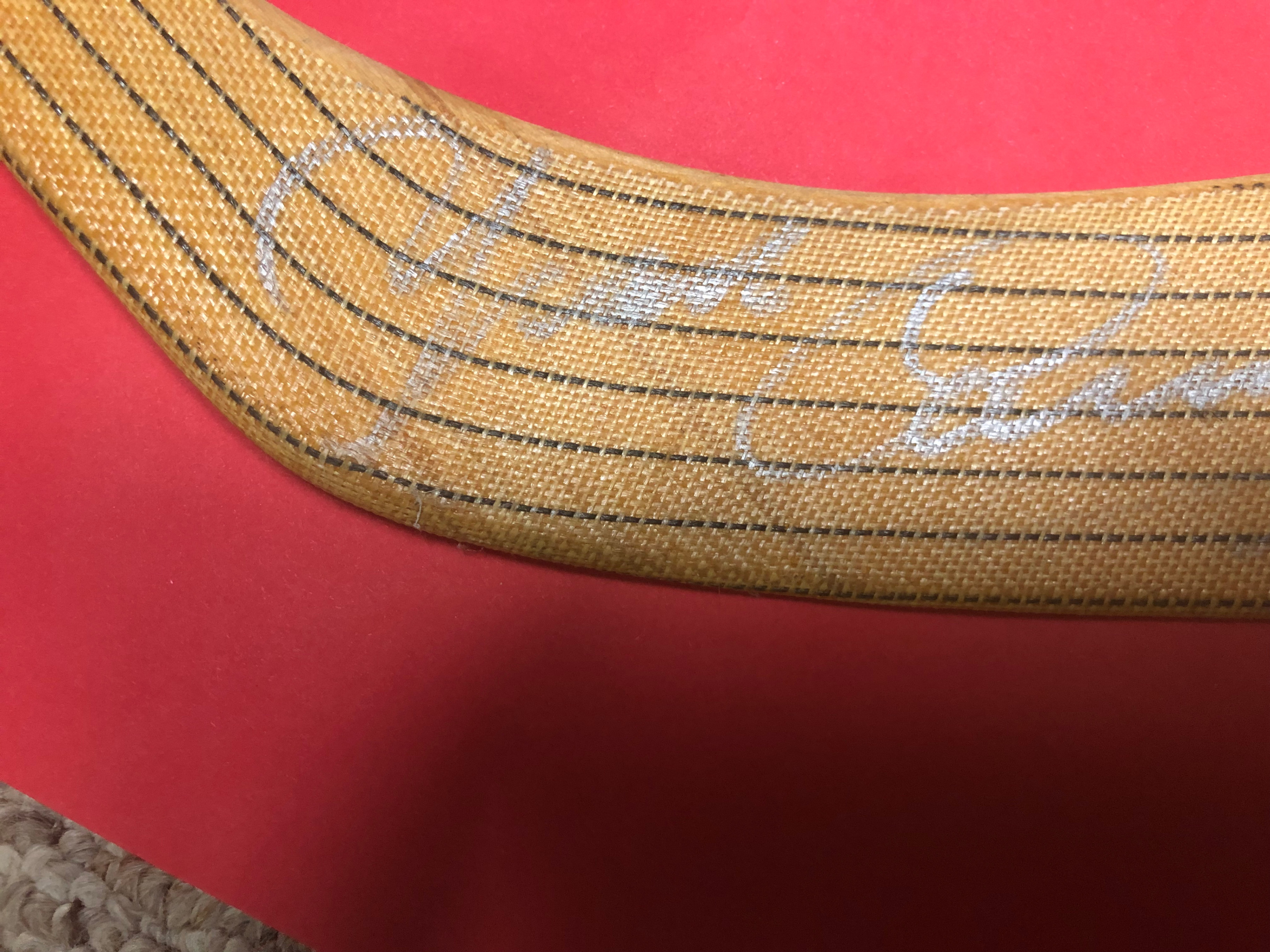 Yvan Counouyer Autograph Stick Hall of Fame - photo 3