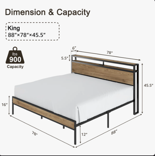 King Size Bed Frame - photo 2