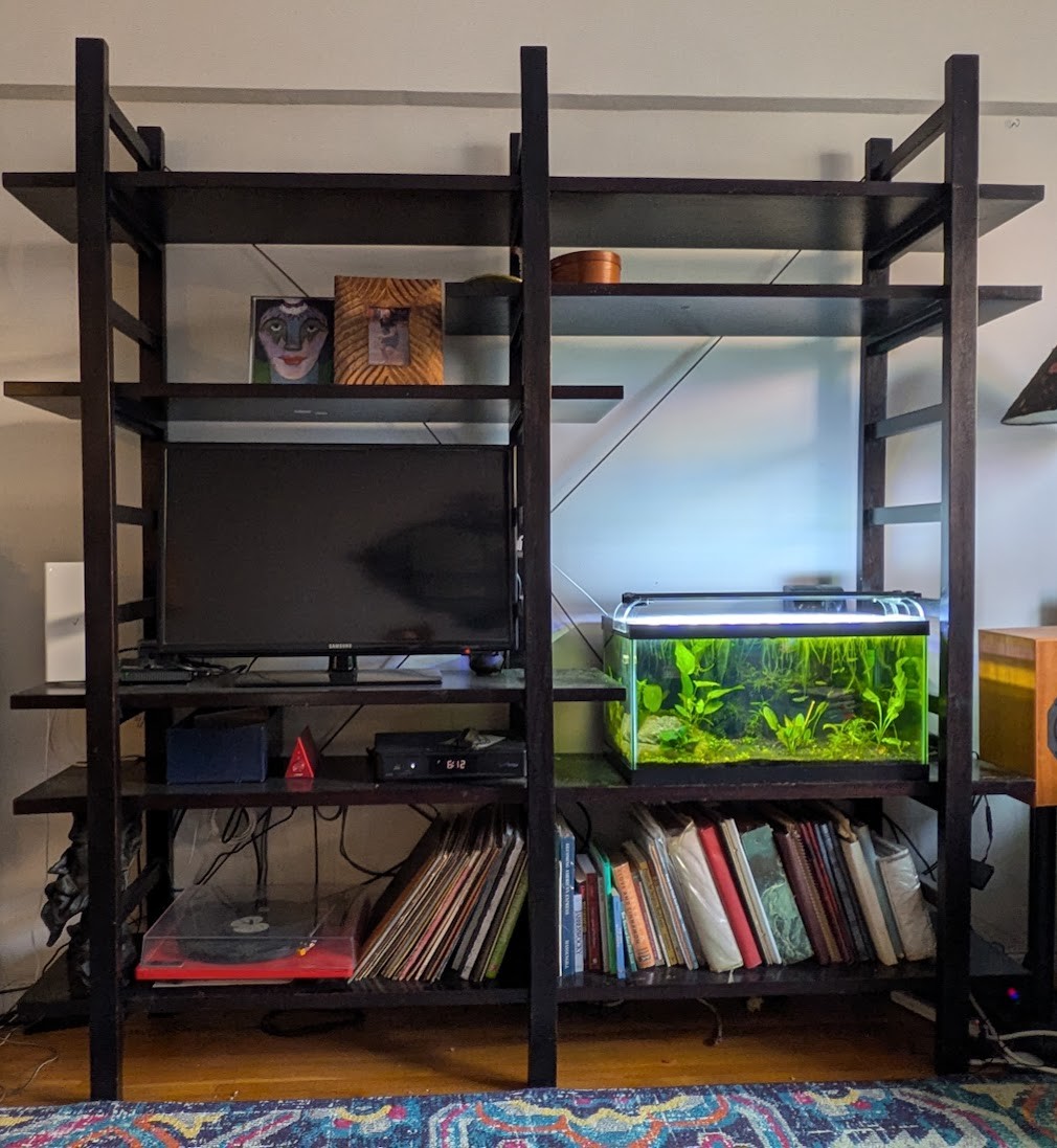 Modular shelving unit - Espresso - photo 2