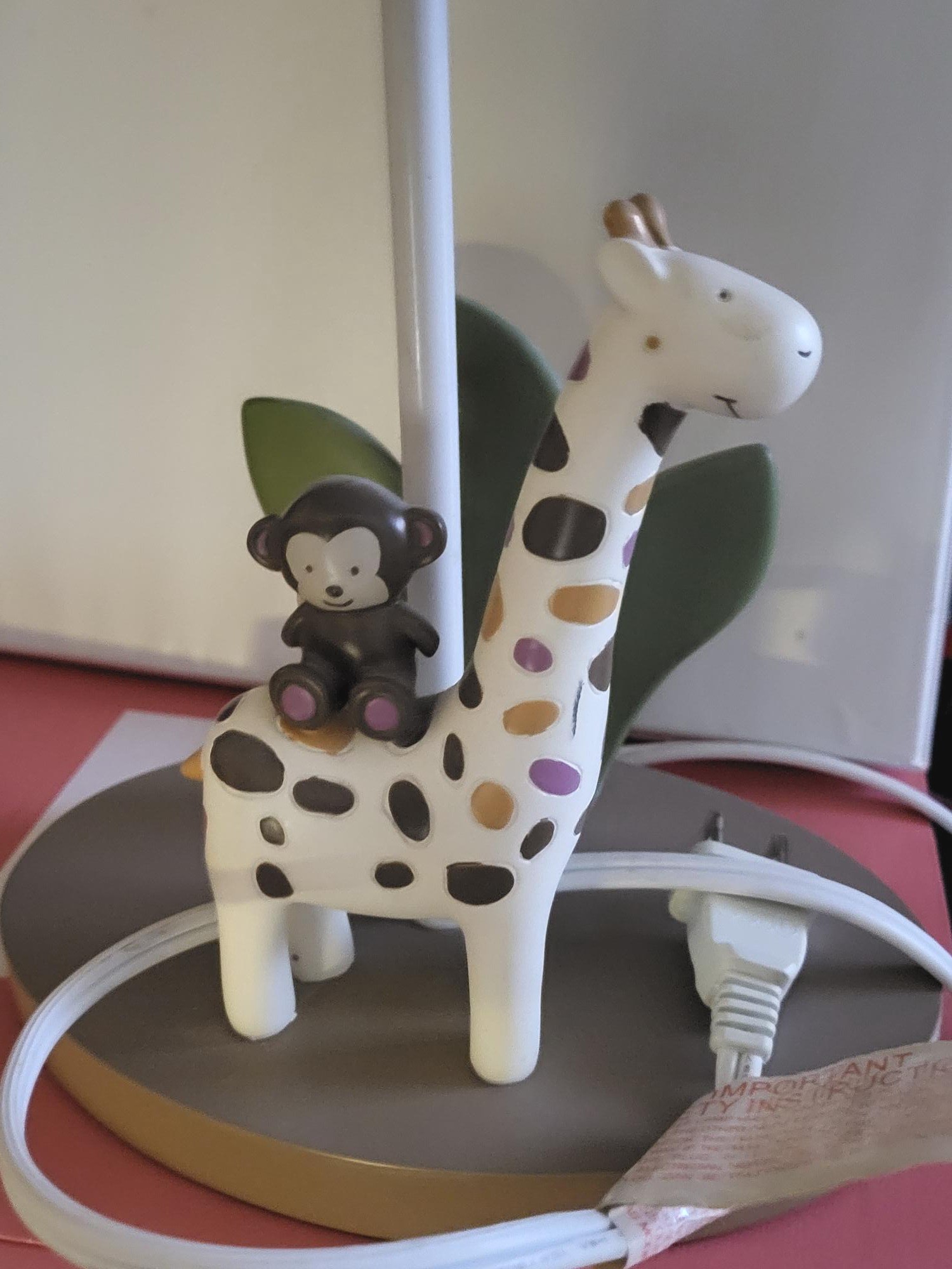 CoCaLo Jungle lamp Giraffe & Monkey Accent - photo 2