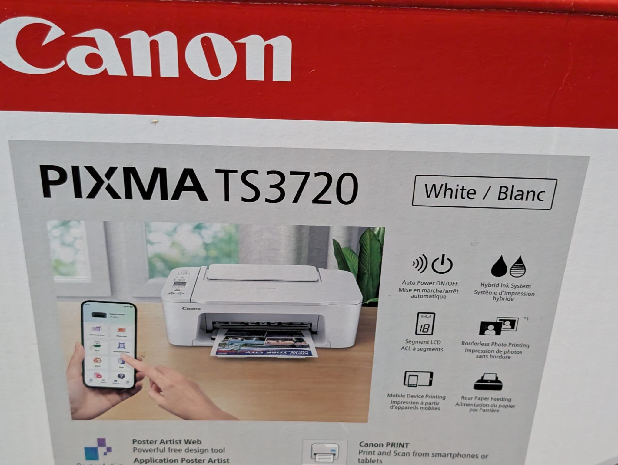 🆓 FREE: (2) Canon PIXMA TS3420 Wireless Printers - photo 2