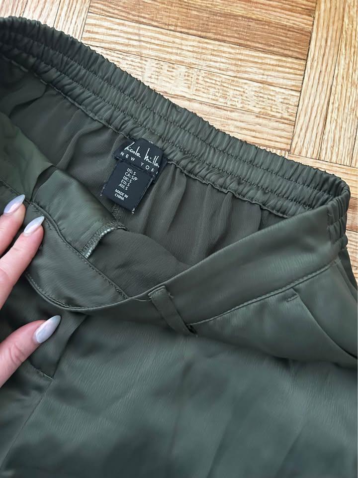 Kaki Olive Cargo Pants - Size S - photo 2