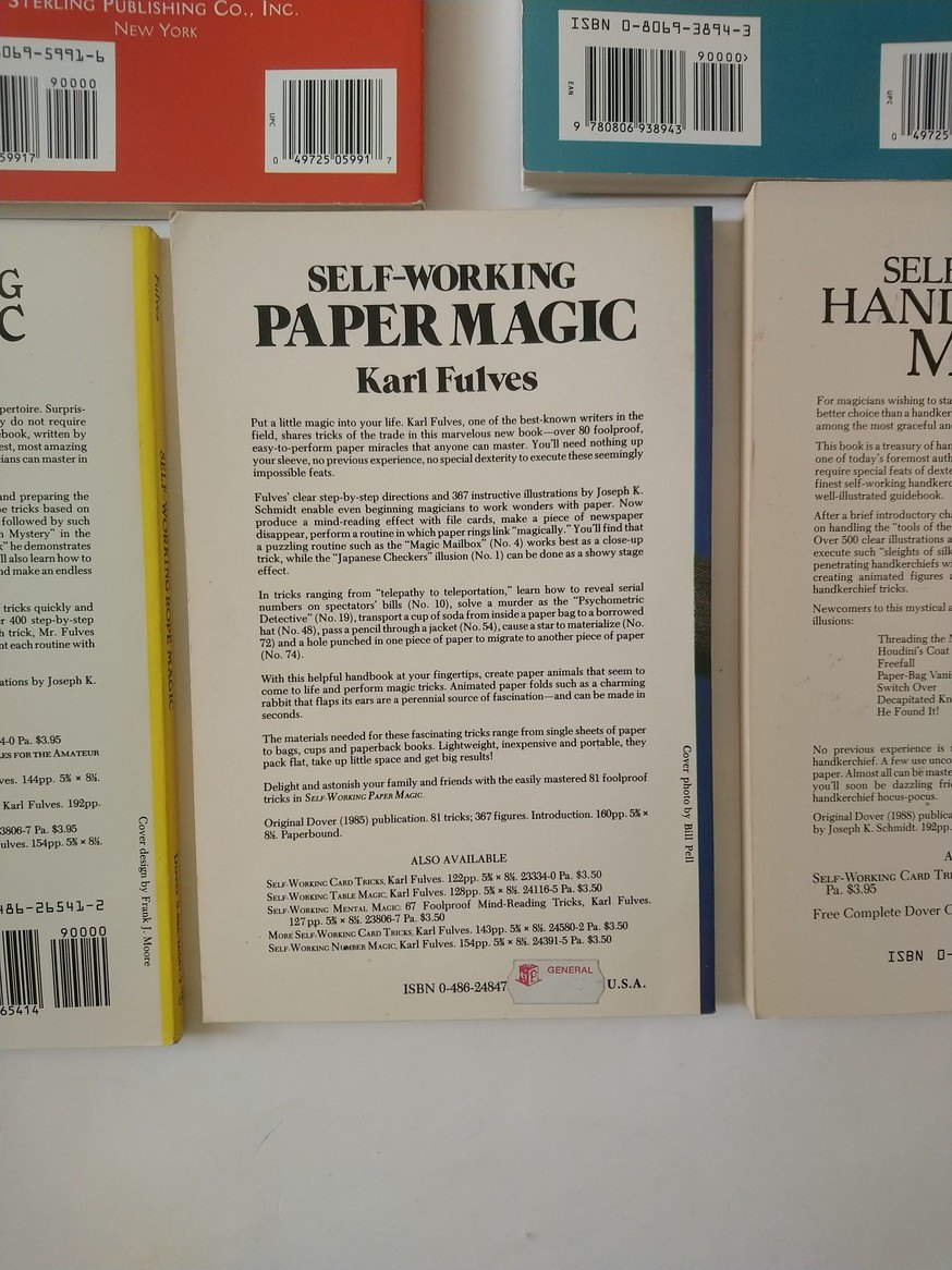 Card Tricks & Self-Working Magic books! - photo 5