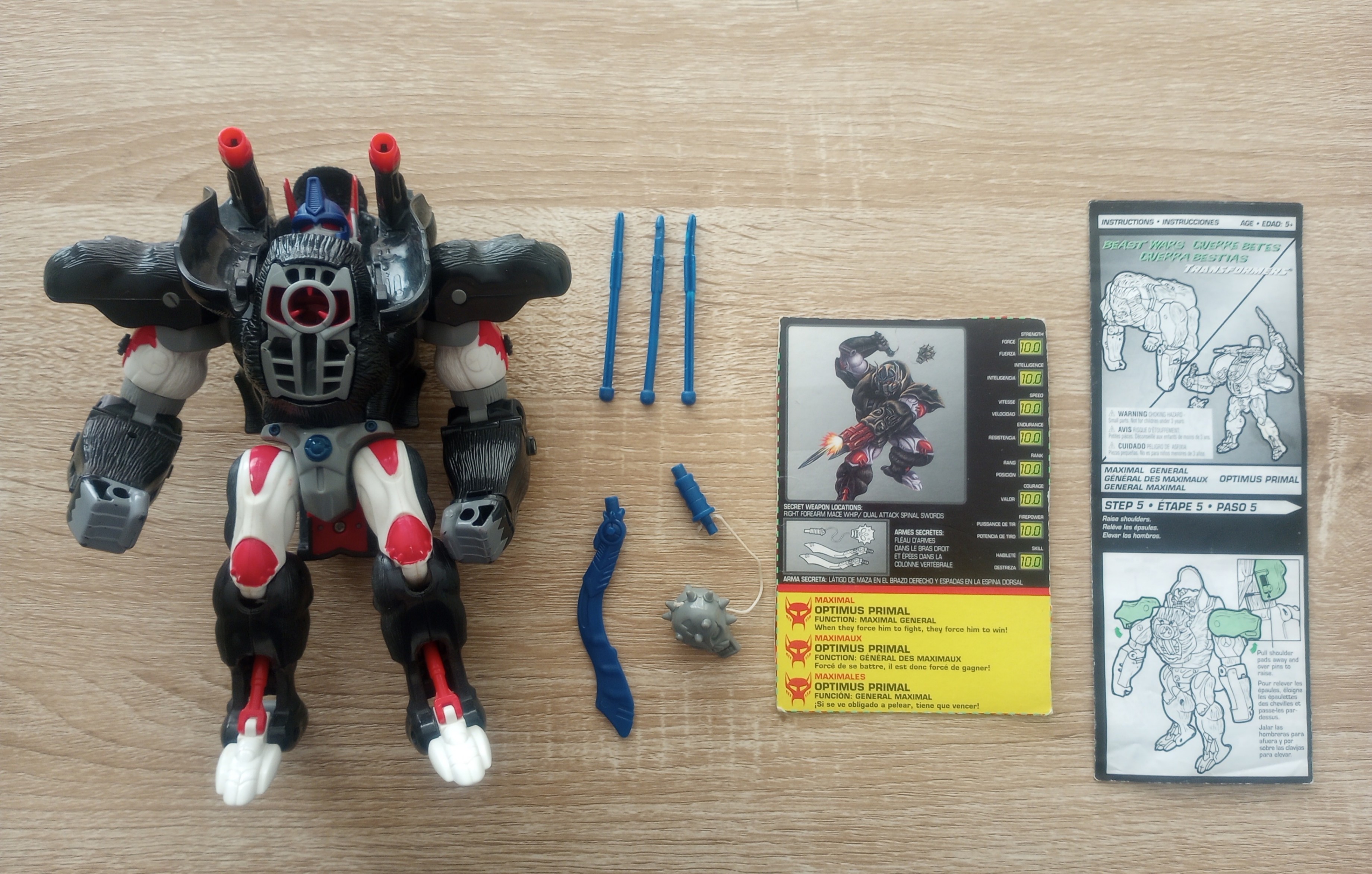 Optimus Primal & Megatron - Transformers Beast Wars / Beasties - photo 5