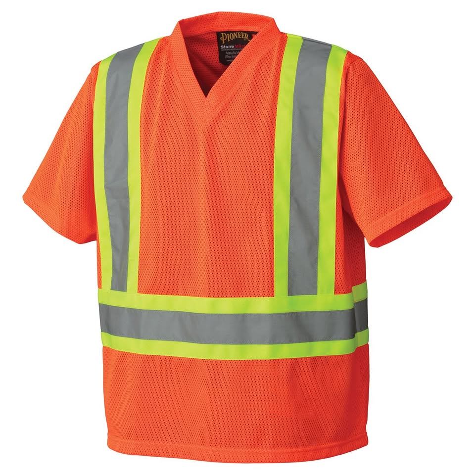 Pioneer Hi‐Vis Mesh Safety Shirt – Style 5992 – XL