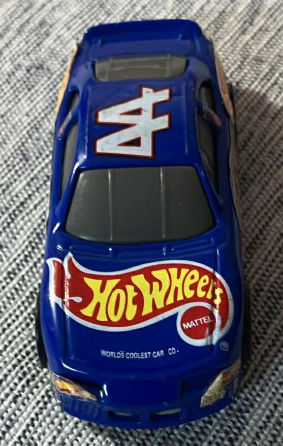 Hot Wheels McDonald Blue Nascar #44 Car - photo 2