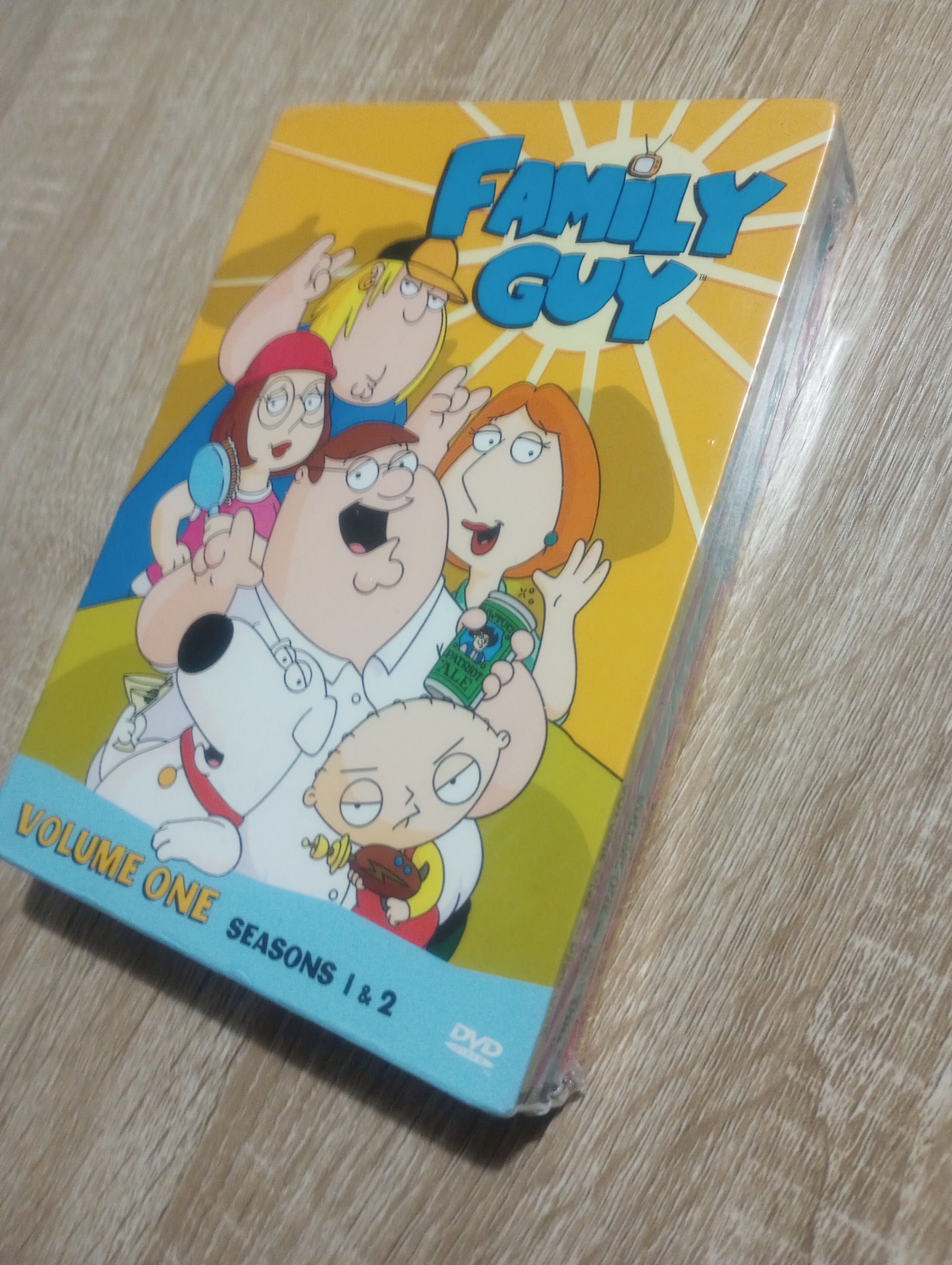 Family Guy DVD | Volume 1 (Seasons 1 and 2) Sealed - photo 2
