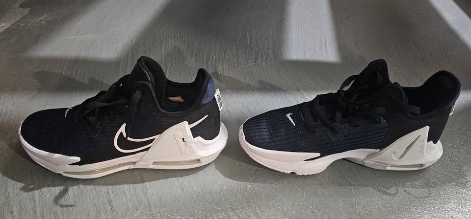 Nike LeBron Witness 8 - Black/White Basketball Shoes - 9.5