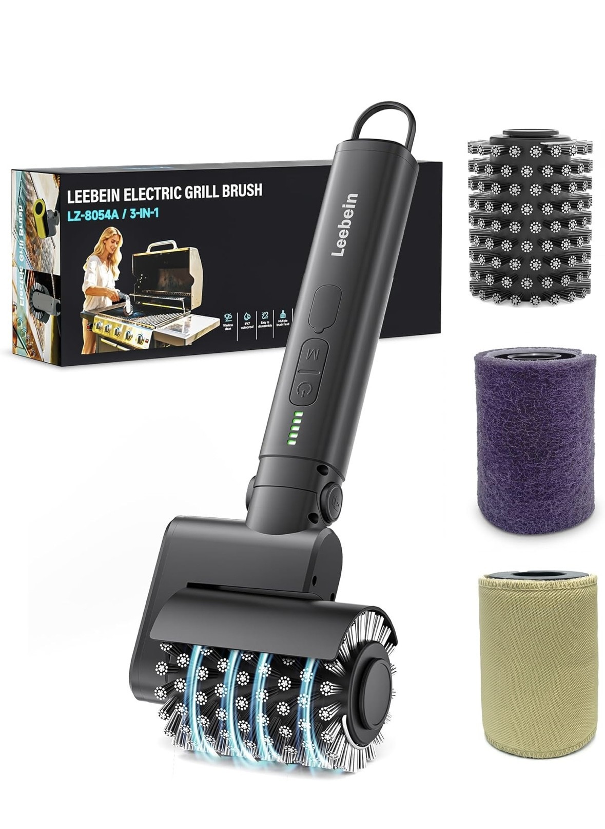 Electric Grill Cleaner Brush for BBQ
