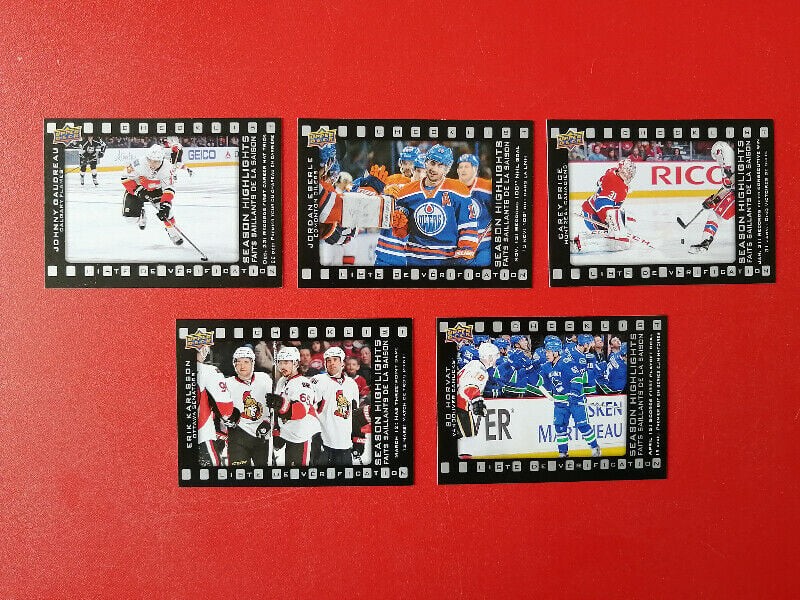 VARIOUS PRICED MINT 2015-2016 Upper Deck Tim Hortons Hockey Card - photo 3