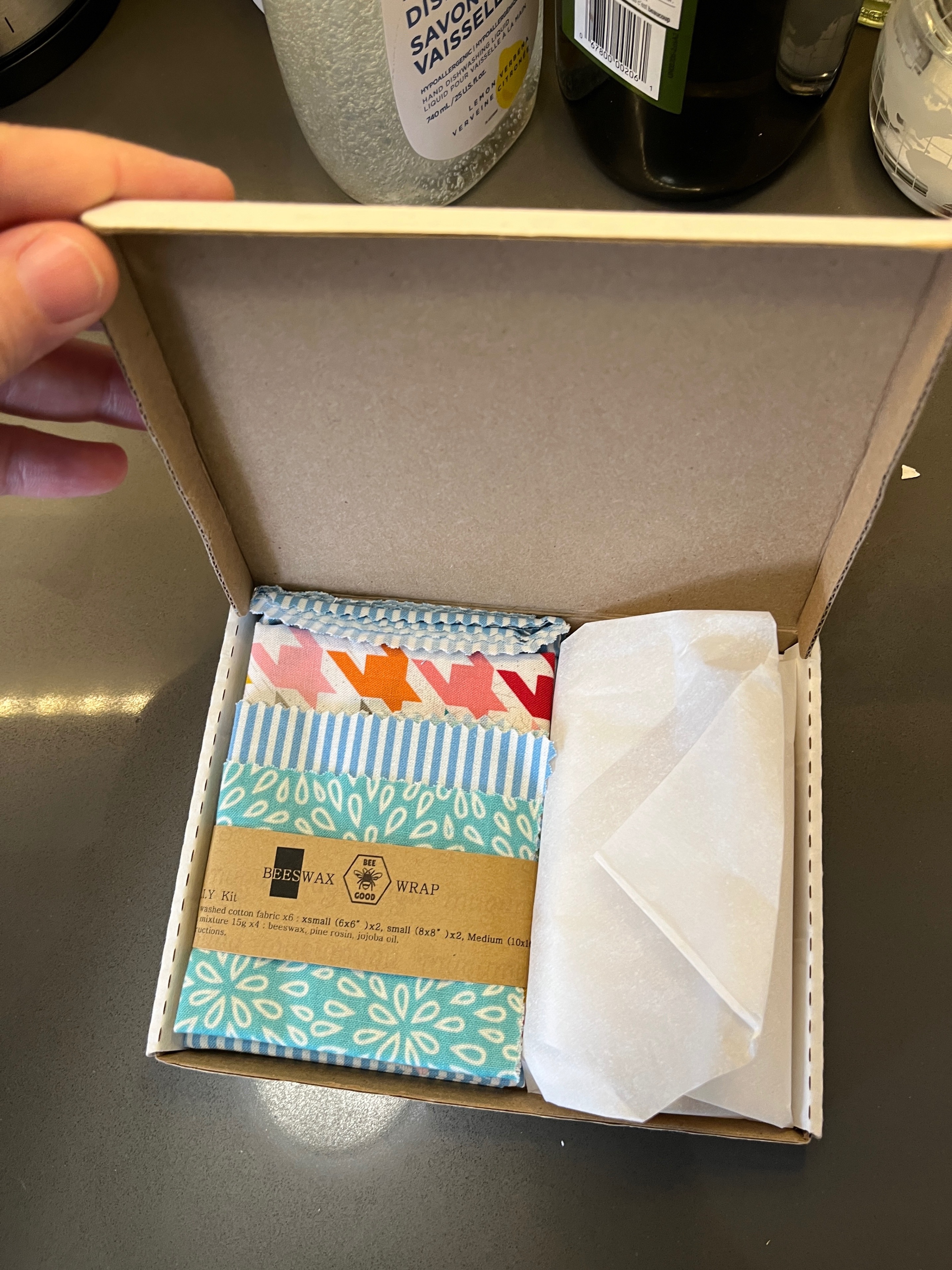 Kit to make Beeswax Food Wraps