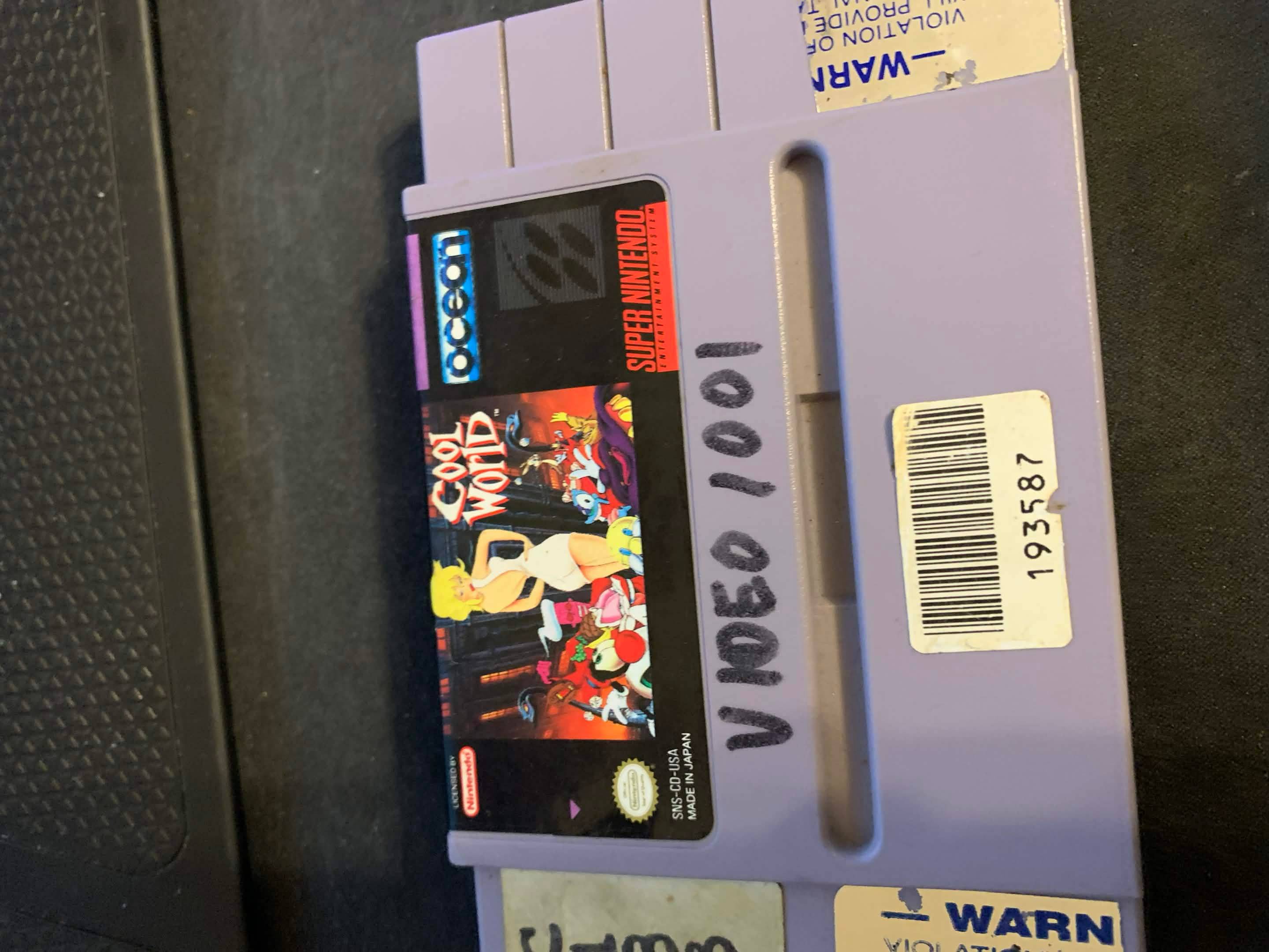 Cool World - Super Nintendo Game