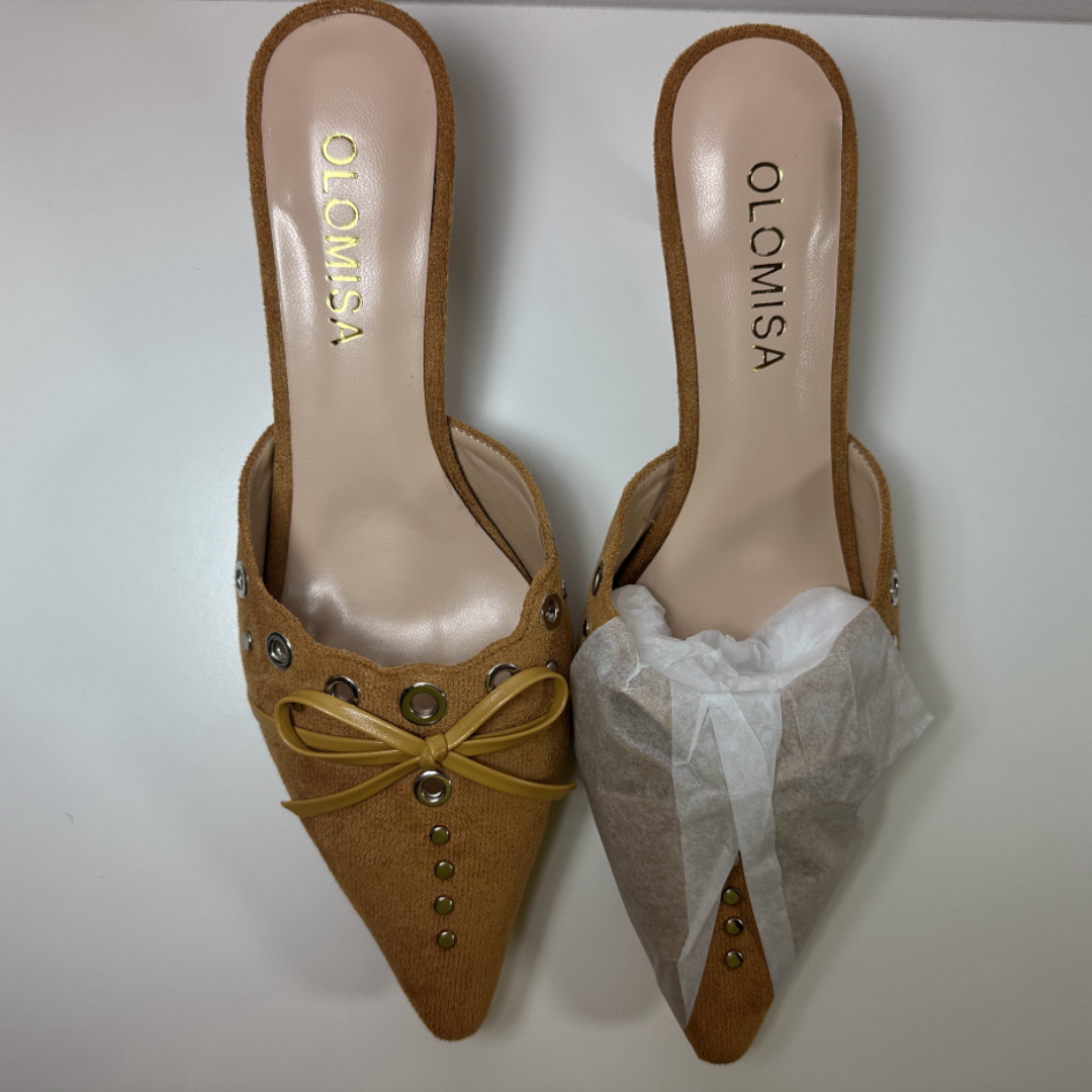 Faux Suede Kitten Heels - US 7.5 - photo 3