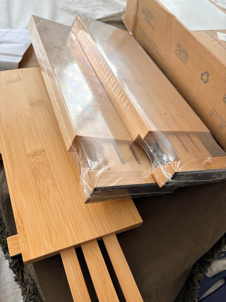 Bamboo Drawer Dividers - 6 Pack brand new in box - photo 4