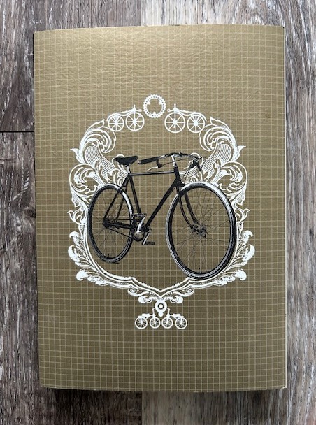 Bicycle-Themed Journal, brand new!