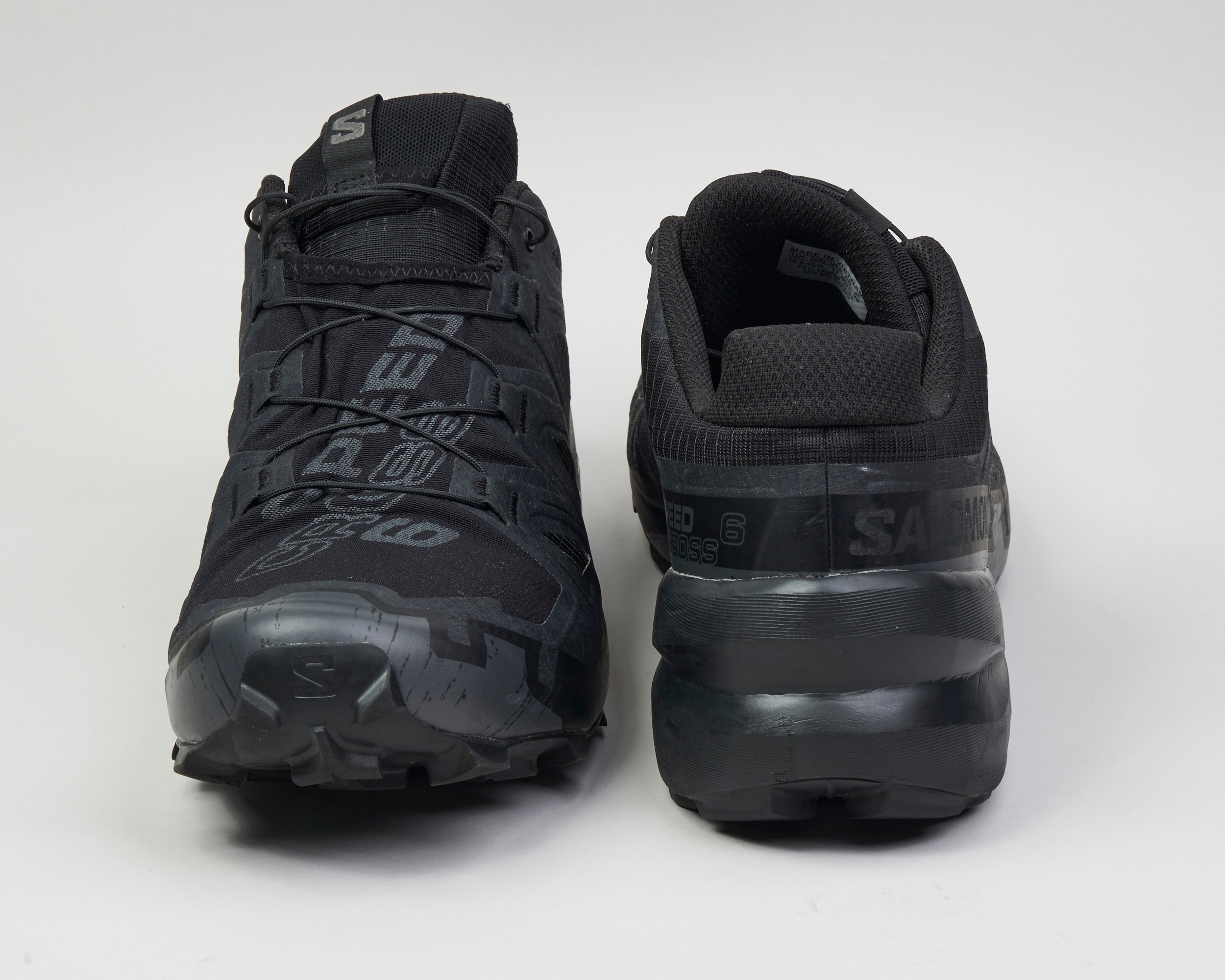 SALOMON SPEEDCROSS 6 Mens Shoes Size Black Trail Running Hiking - photo 4