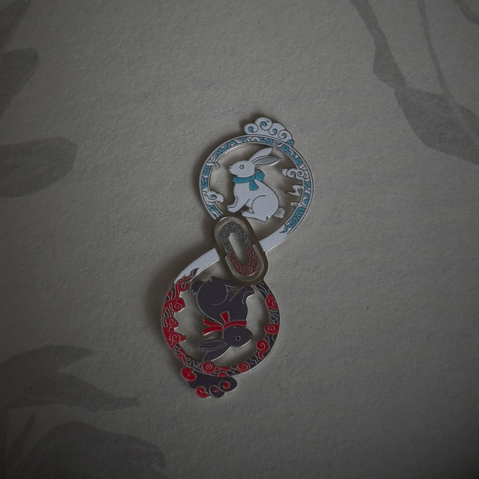 MDZS Cloud & Rabbit Metal Bookmark - photo 4