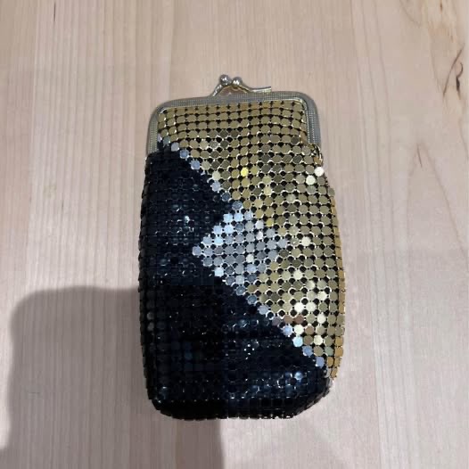 Vintage Sequin Coin Purse Cigarette Case