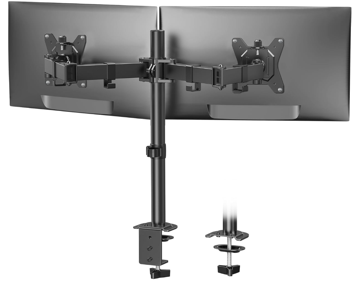 Dual Monitor Stand for 13-30 Inch Screens