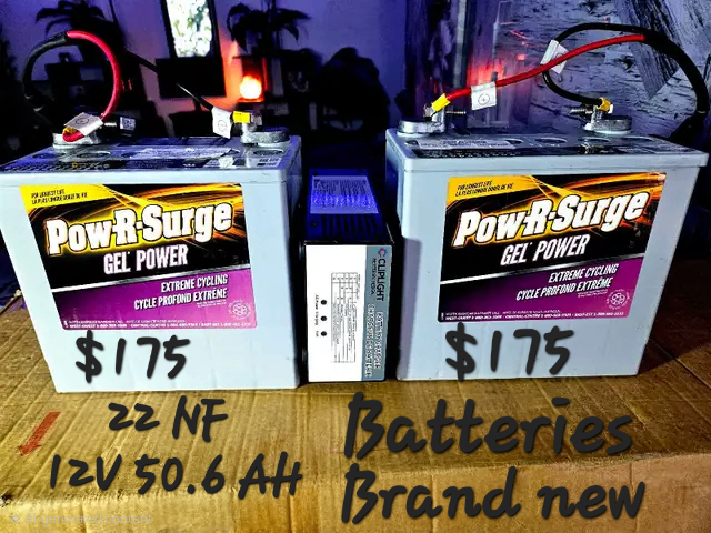 Brand New Batteries 22 NF 12V 50.6AH