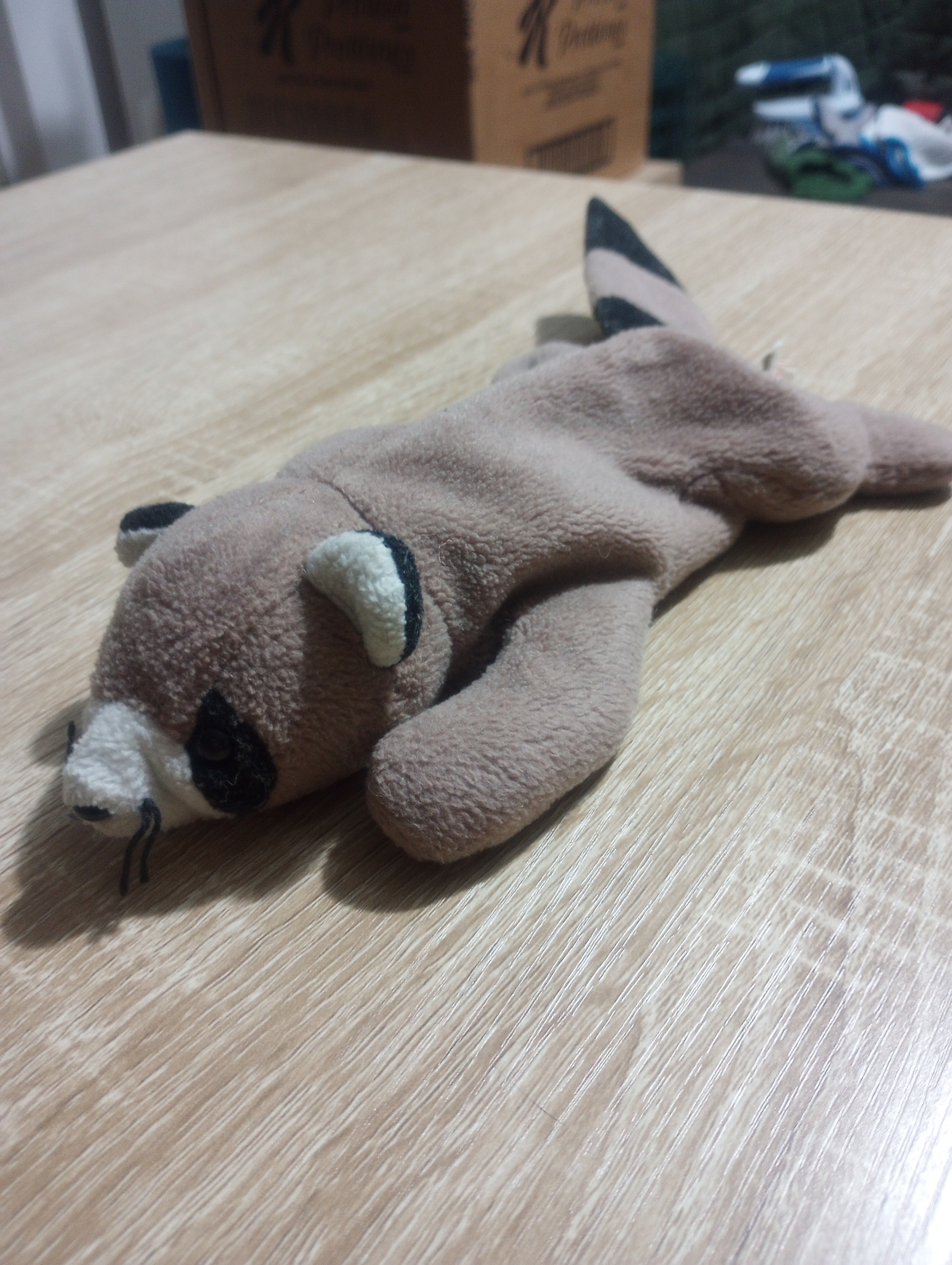 Racoon and Seal Ty Beanie Baby Ringo and Slippery - photo 2