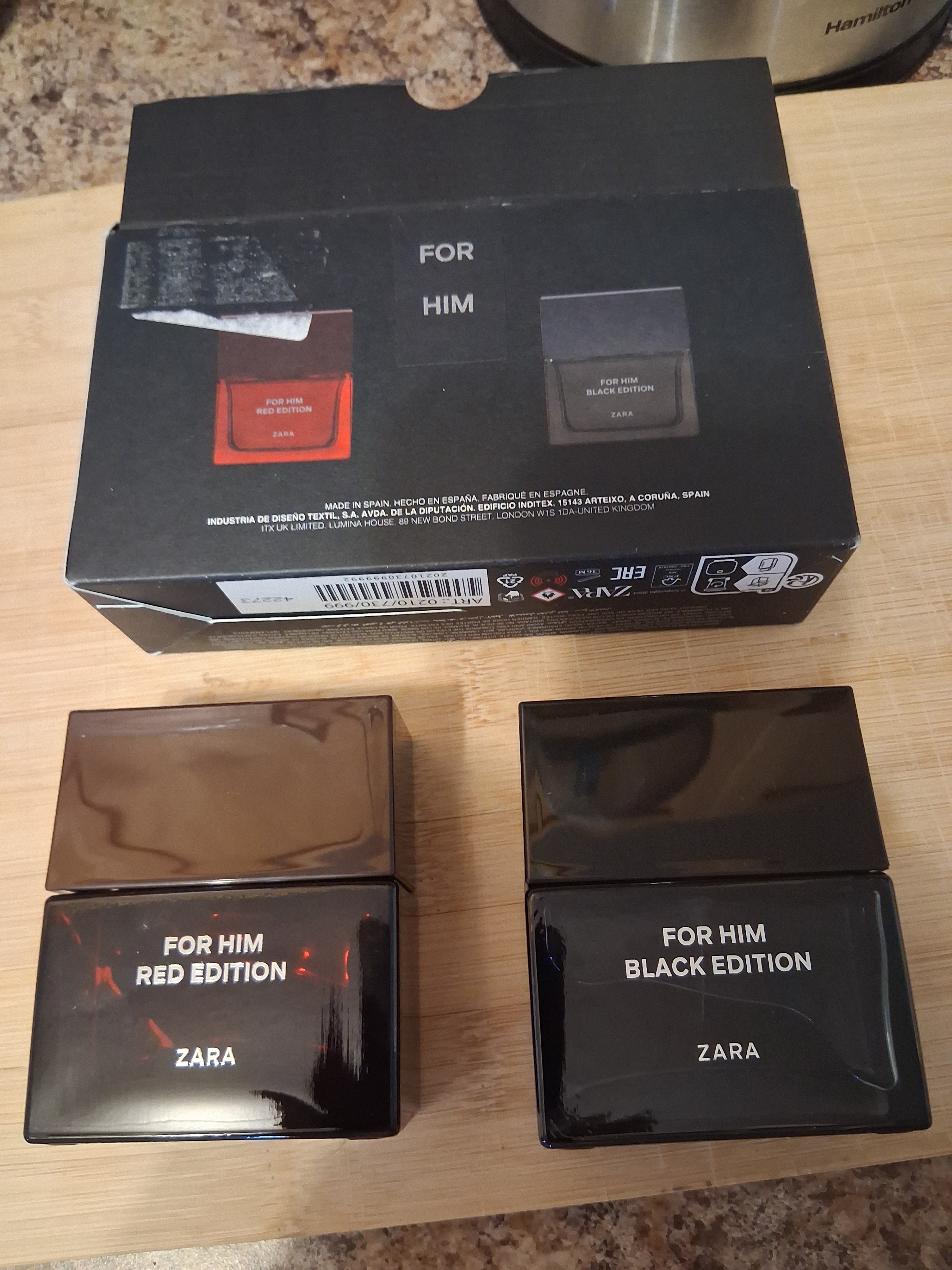 Zara FOR HIM BLACK + RED EDITION SET - photo 4
