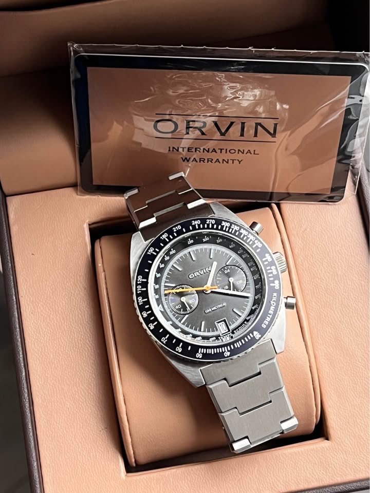 Orvin ORC6 Racing Chronograph-Sapphire & Seiko Mvmt