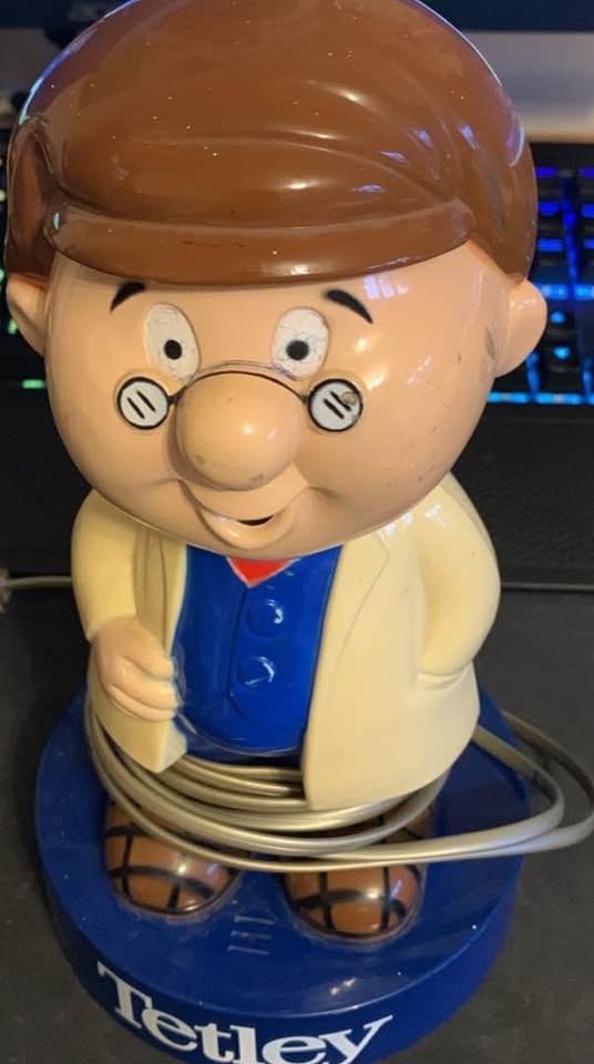 Vintage Tetley Tea Folk Telephone