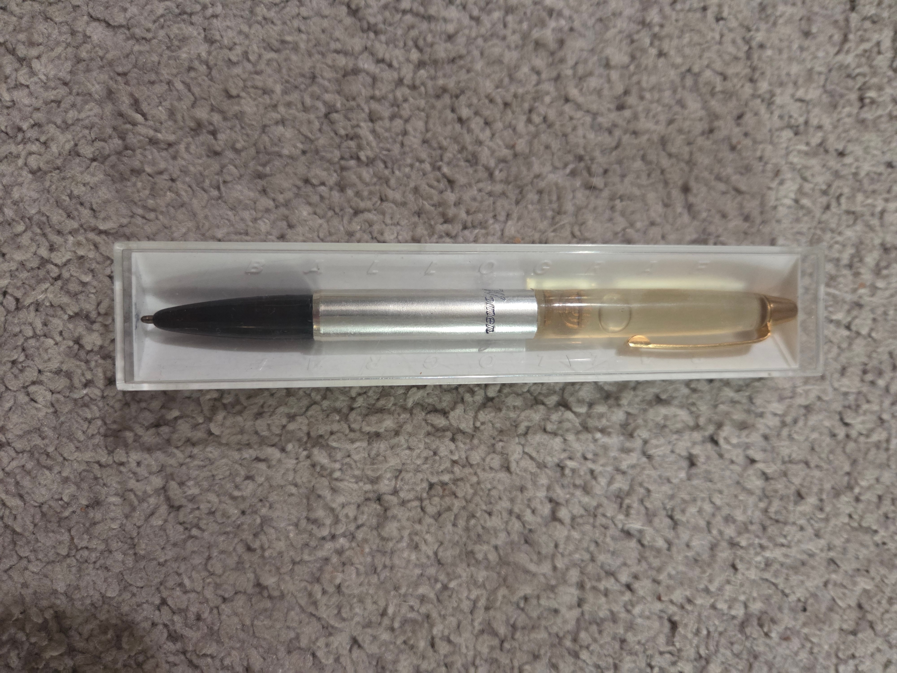 Rare Vintage Ballograf B’nai Brith Women Floater Pen w/ Menorah - photo 2