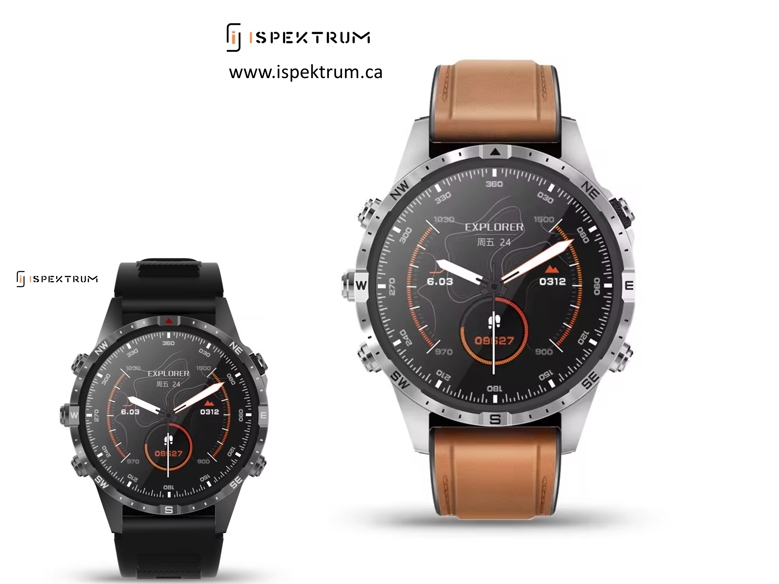 GT45 Smartwatch (www.ispektrum.ca) for Men  Ki