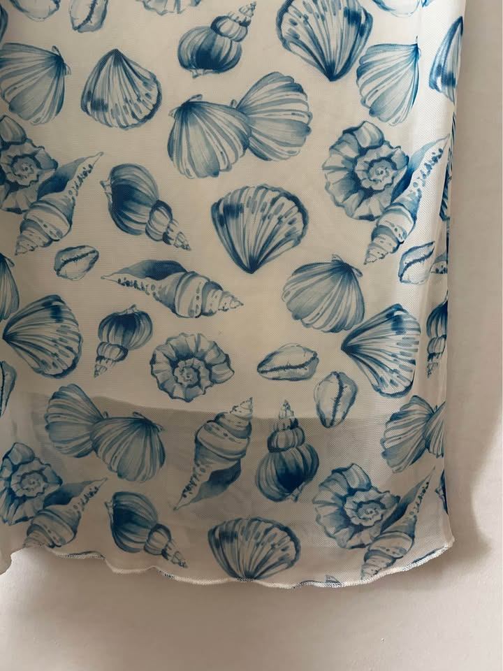 Shell Print Dress - Size M - photo 4
