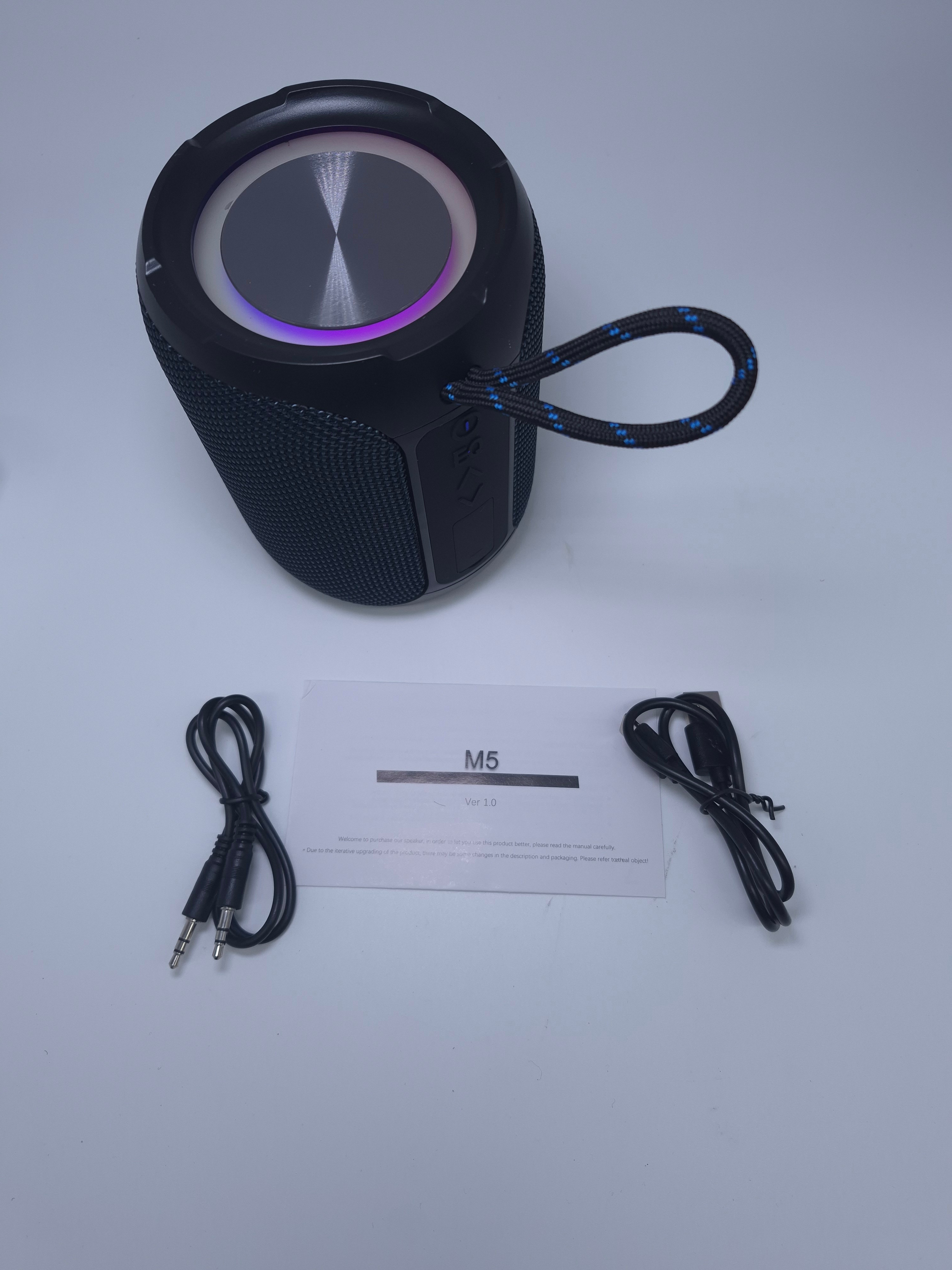 M5 Bluetooth Wireless Speaker – Waterproof Portable Speaker