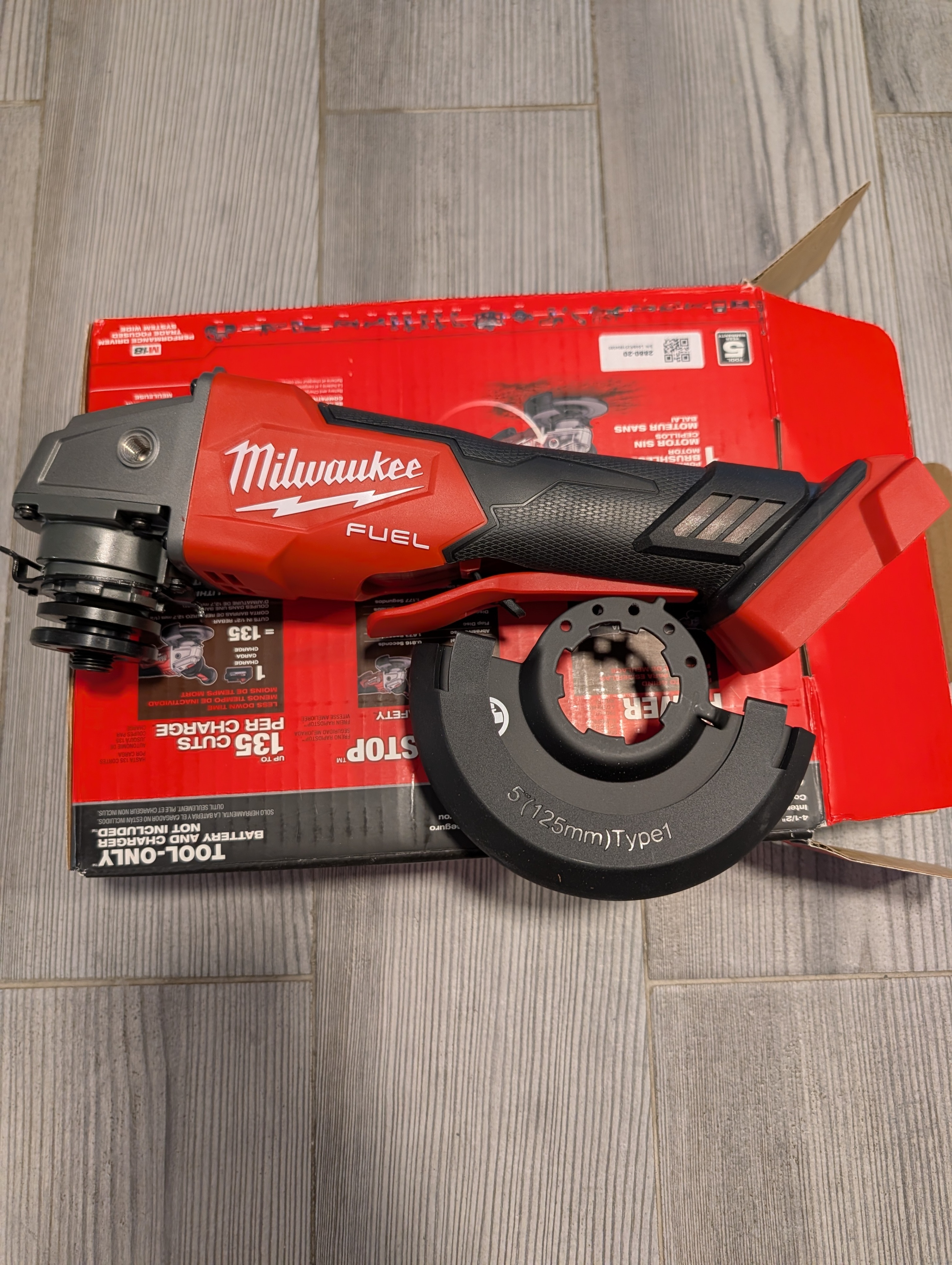 New Milwaukee M18 FUEL Brushless Grinder 2880-20, Retail $229 - photo 5