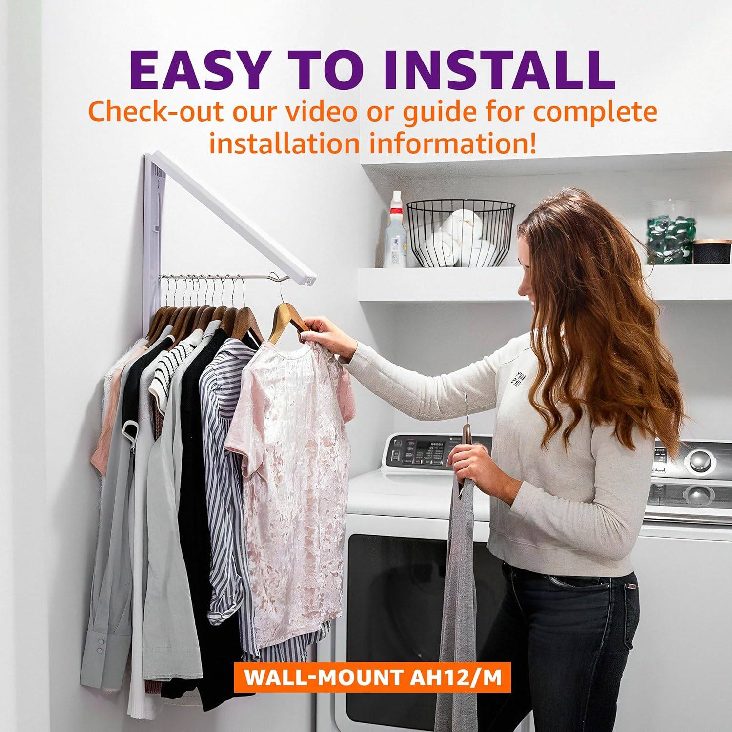Space-Saving InstaHanger Collapsible Drying Rack - photo 3