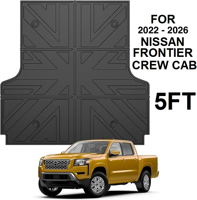 Nissan Frontier 2022 – 2026 – NEW 5FT All Weather Bed Mat