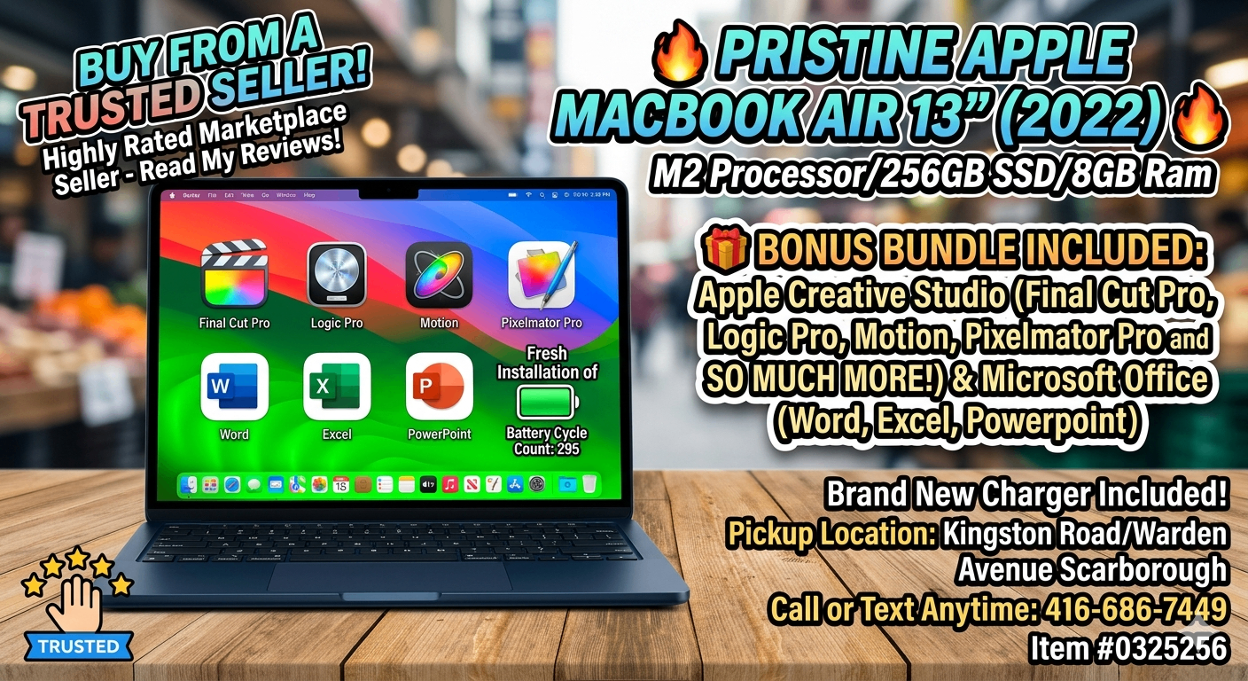 Apple MacBook Air M2 Processor MINT!!