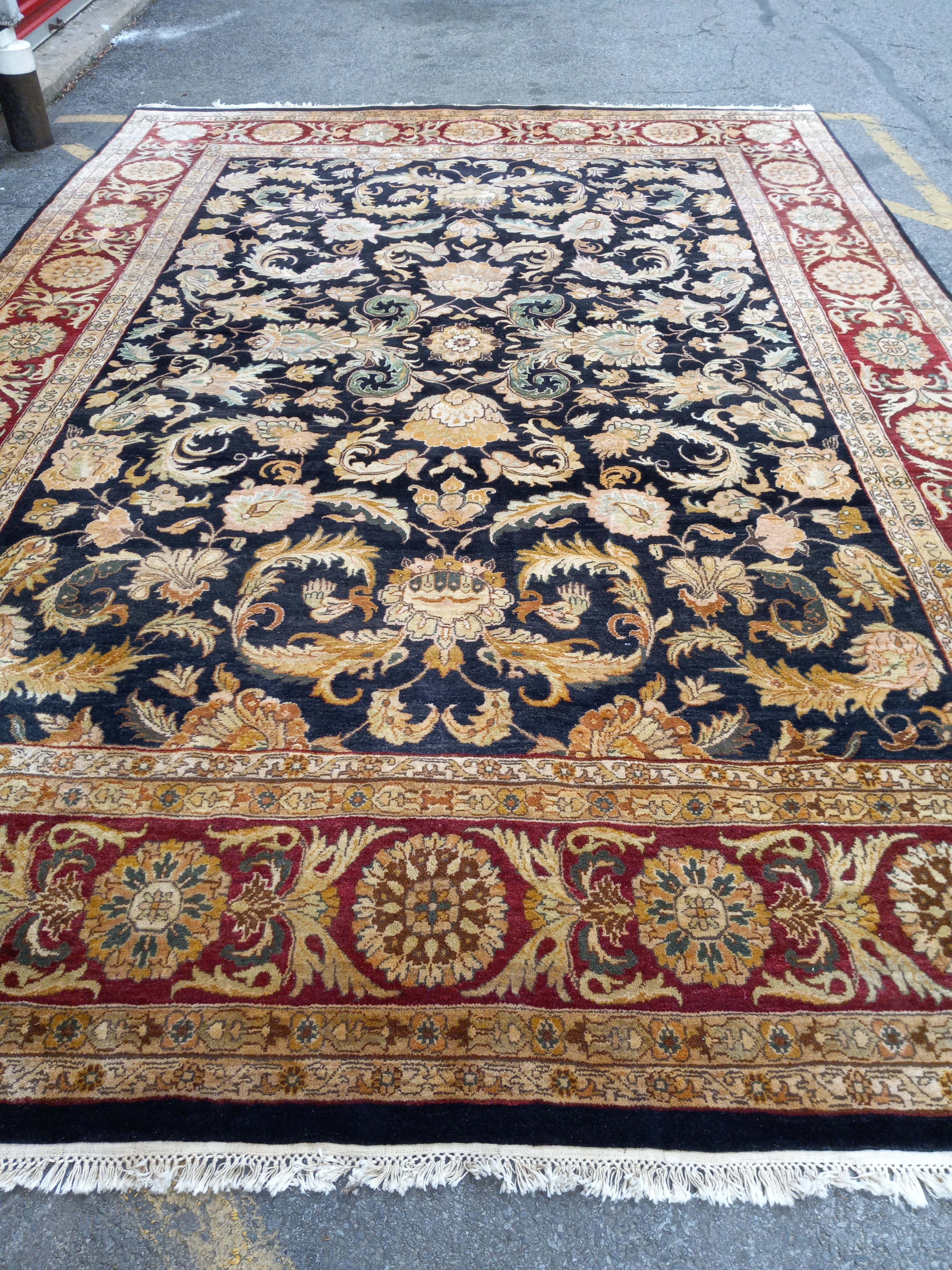 all-natural 100% wool rug - photo 3