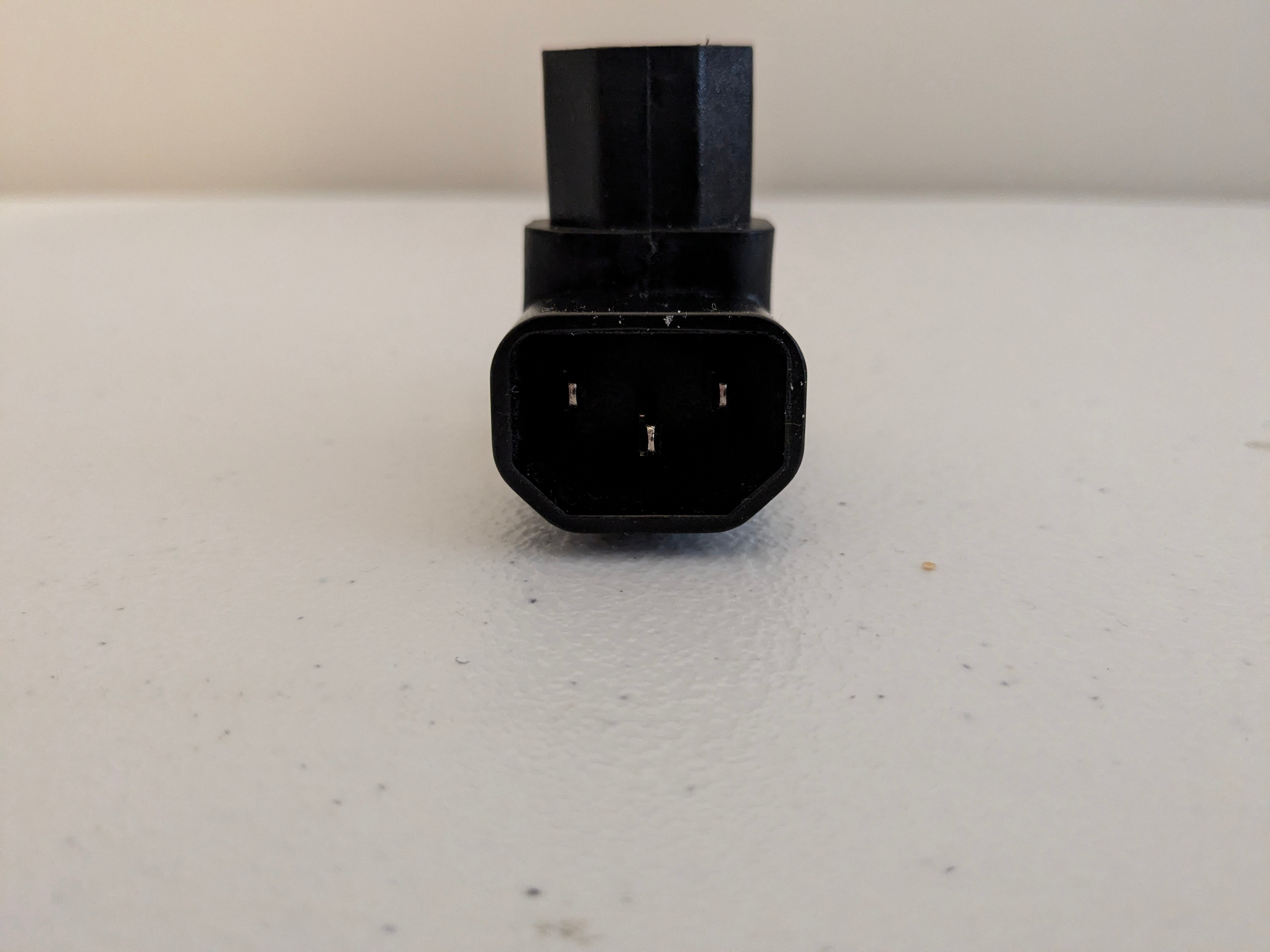 3pin Male to Female extend 90 Degree adapter - photo 5