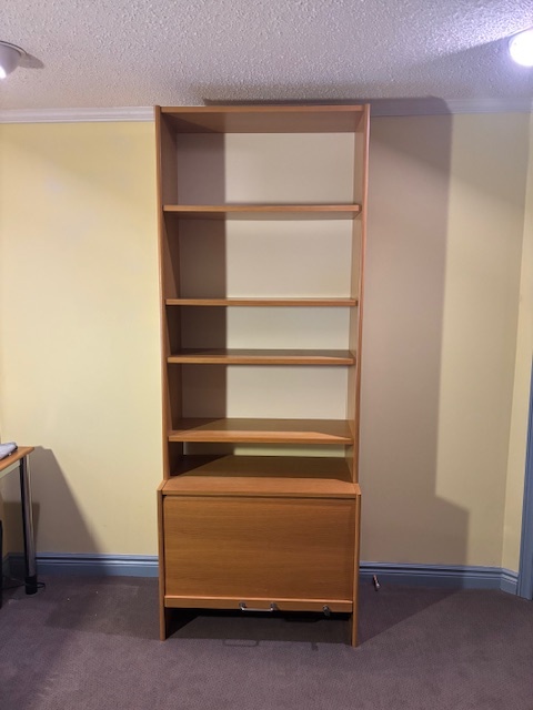 IKEA GALANT Bookcase + File Cabinet (Roll Door) Office Storage