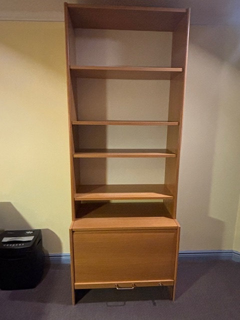 IKEA GALANT Bookcase + File Cabinet (Roll Door) Office Storage - photo 2